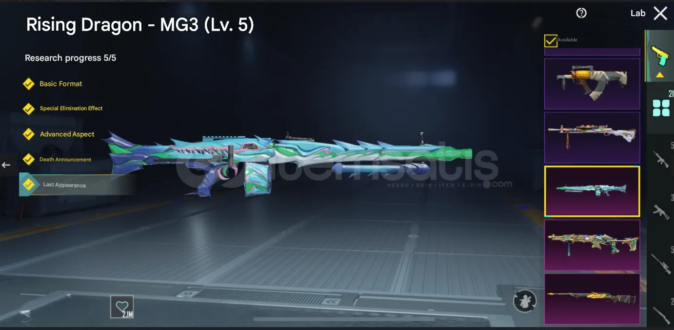 PGM579 Level 71 | Royale Pass | Horus UAZ | Dodge Hornet | Legendary Outfits | Laboratory M416 Lv.7 | Laboratory Groza Lv.4 (G)